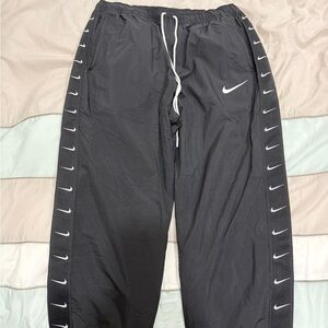 Nike Charcoal Joggers with White Logo